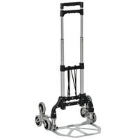 KLAPPBARER Treppensteiger, Silber - Multicolor, Metall (47/100/47cm) - DURHAND