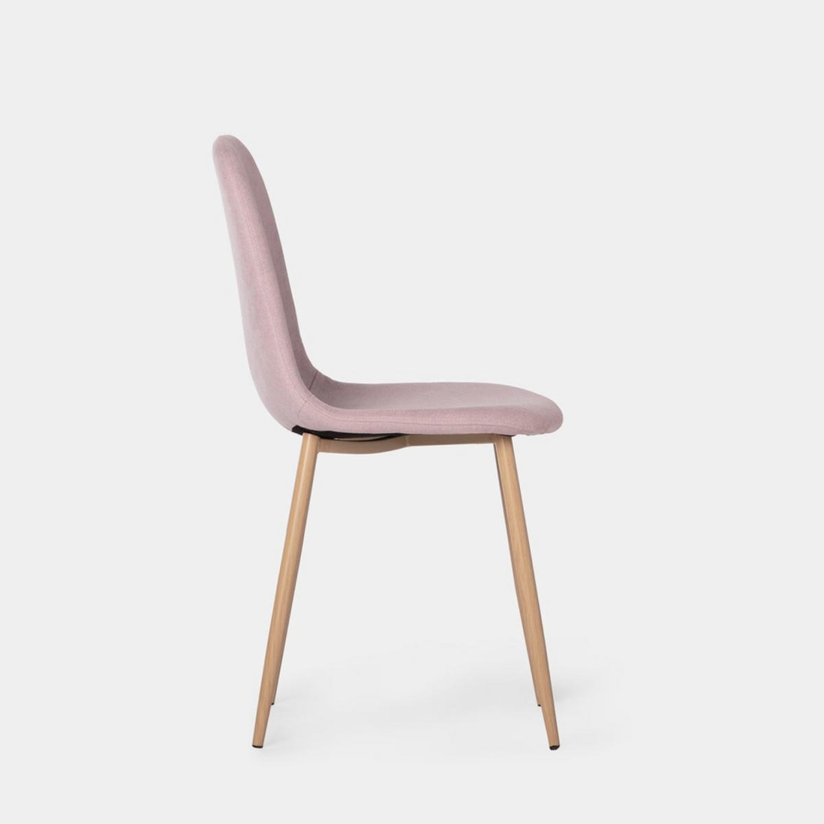 ESSZIMMERSTUHL Ellis Lila 45 cm x 86 cm - Lila, Textil (45/86/52cm)