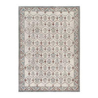 IN- & OUTDOOR-TEPPICH Blau / Kupfer Lua 200/290 cm - Blau/Kupferfarben, Textil (200/290cm) - Atticgo