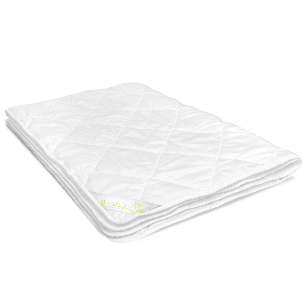 BETTDECKE BeauNuit SD 135/200 cm Leicht - Weiß, Textil (135/200cm) - Beautissu 