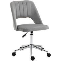 BÜROSTUHL DE-05125 Muschelform, höhenverstellbar & 360° drehbar Grau - Grau, Metall (60/91/49cm) - ComfortXL