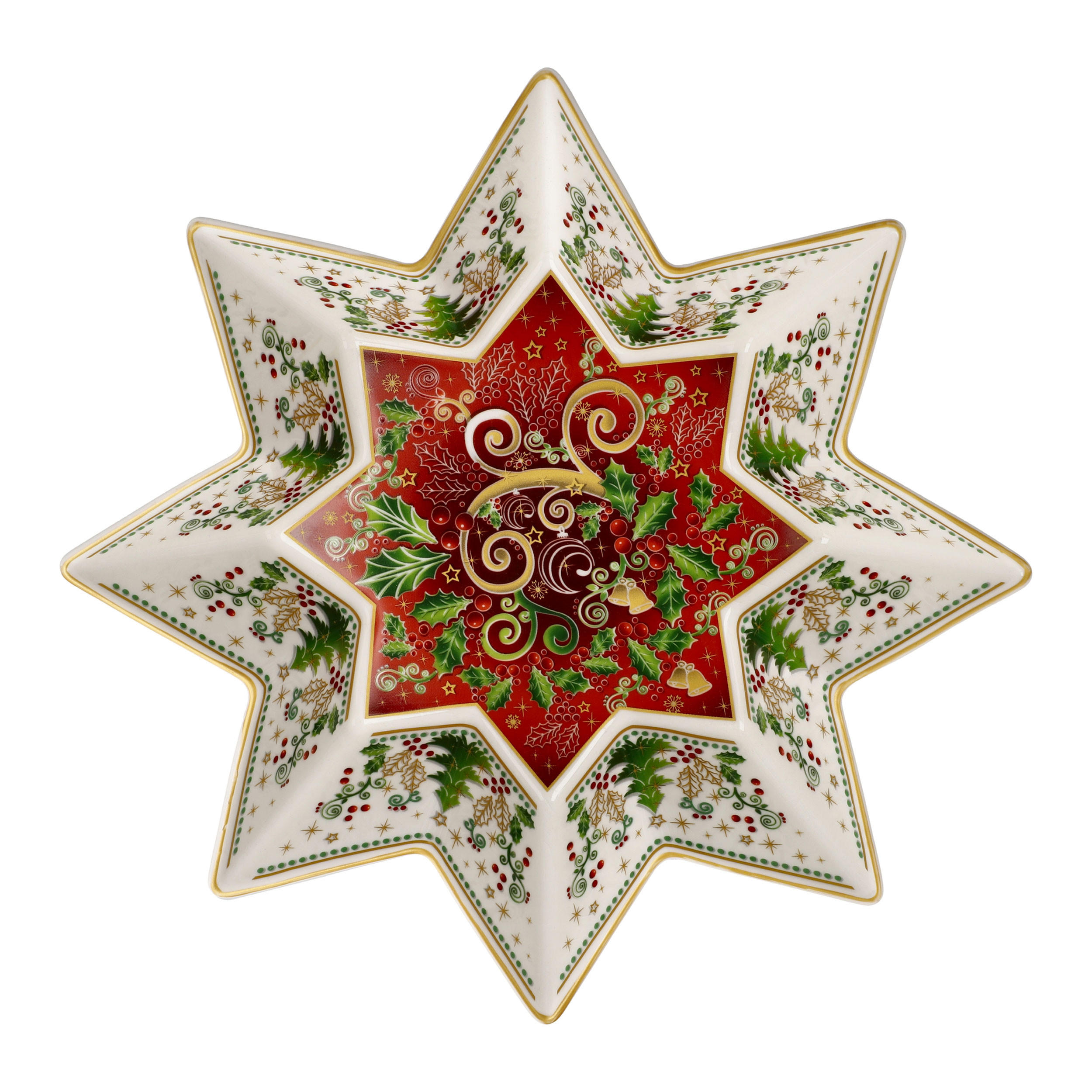 KÜNSTLERSCHALE Palais Royal - Stellar, Porzellan, Bunt, 25 x 25 cm - Multicolor, Keramik (5cm) - Goebel