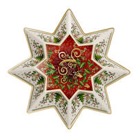 KÜNSTLERSCHALE Palais Royal - Stellar, Porzellan, Bunt, 25 x 25 cm - Multicolor, Keramik (5cm) - Goebel