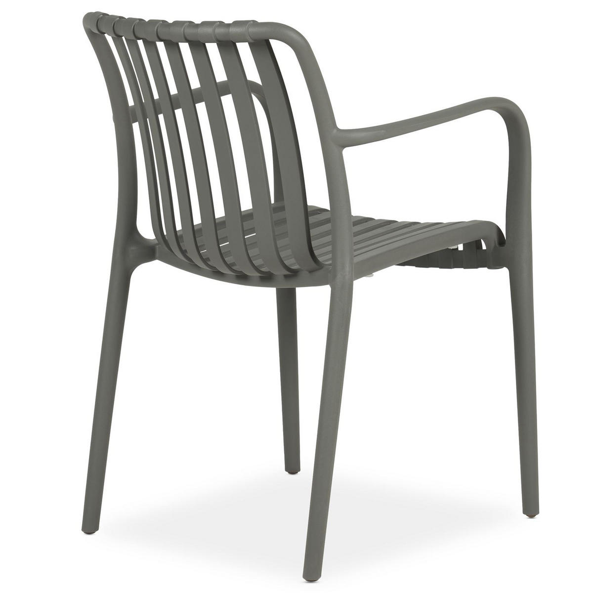 GARTENSTÜHLE TULIPANO 6ER-SET - Grau, Textil (55/82/59cm) - IDIMEX