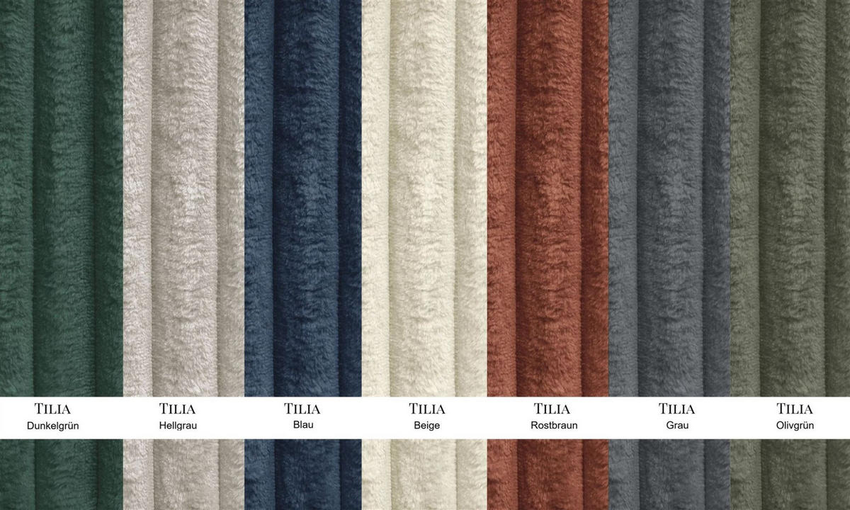 SOFA Arosa - Dunkelgrün, Holzwerkstoff/Textil (286/103/170cm) - Fun Möbel