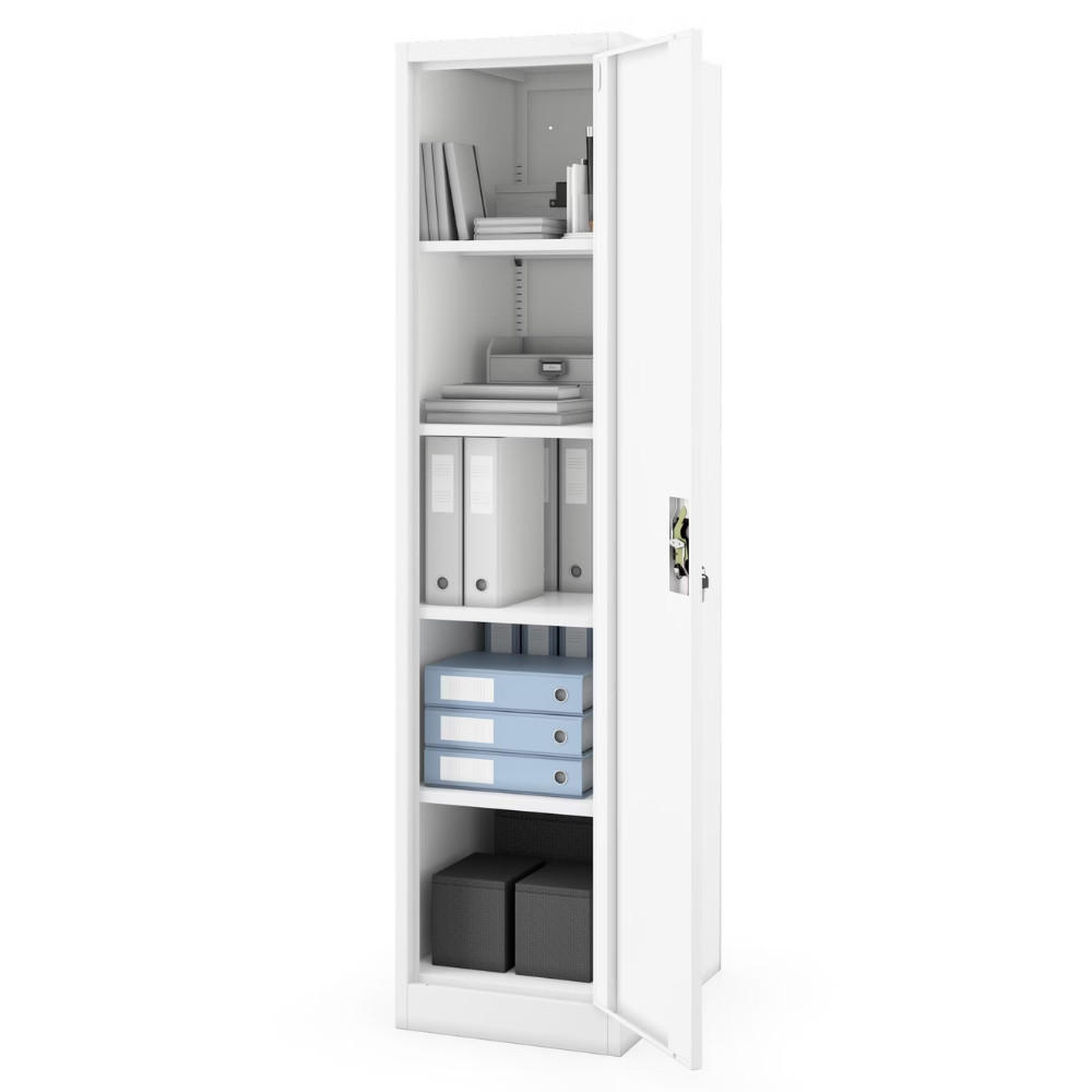 Jan Nowak Aktenschrank Weiß 45x185x60 cm