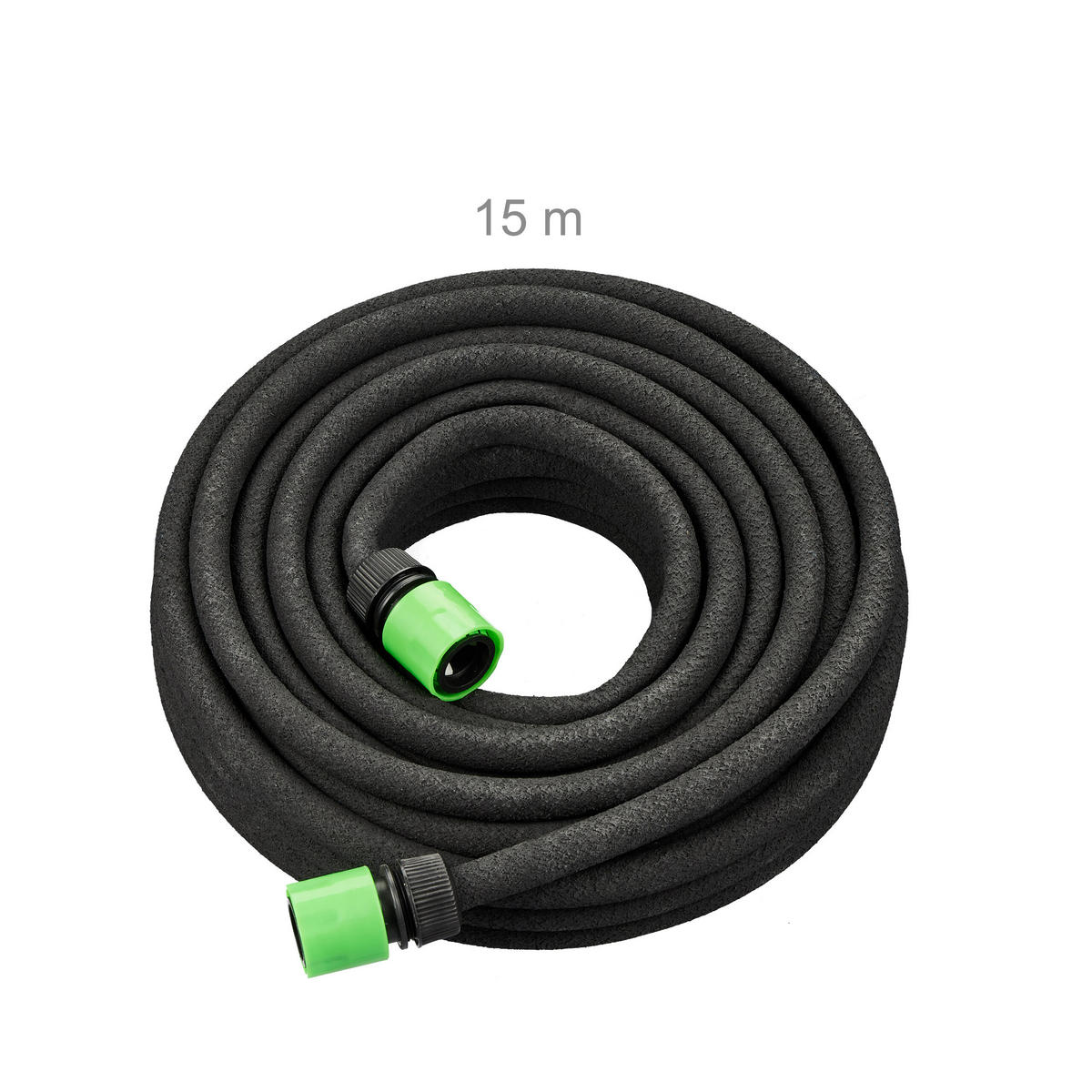 TROPFSCHLAUCH - Schwarz, Kunststoff/Metall (3cm) - Relaxdays