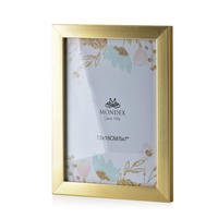 BILDERRAHMEN Adi Gold 20/15/1 cm Kunstoff - Goldfarben, Kunststoff (15/1/20cm) - Mondex