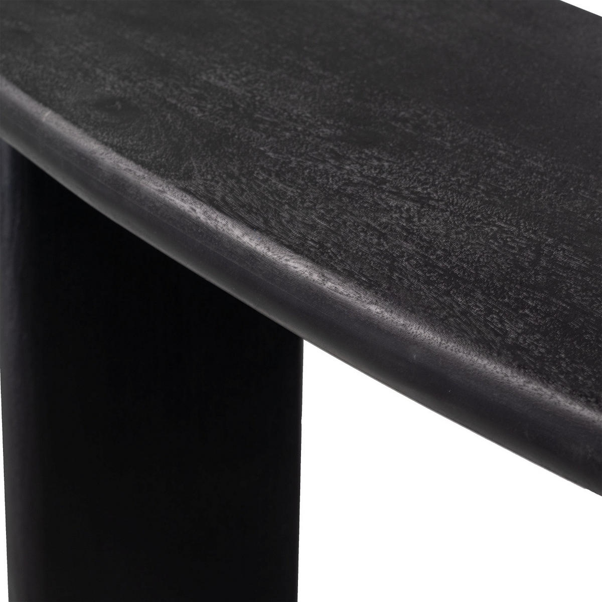 KONSOLENTISCH aus Mangoholz 113cm, schwarz - Schwarz, Holz (113/44/76cm) - Giga Meubel