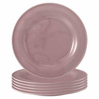 SPEISETELLER Beat Color Glaze Altrosa ø 27,7 cm 6er Set - Rosa, Keramik (27.7cm) - Seltmann Weiden