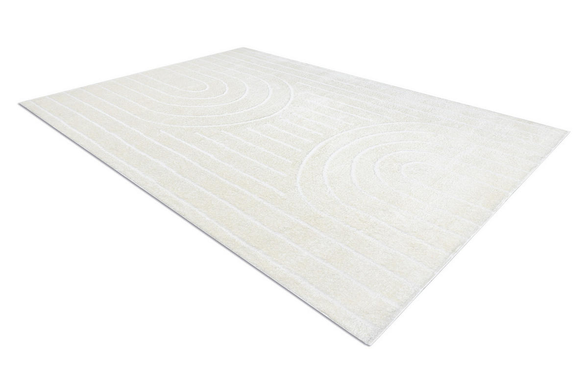 TEPPICH Mode 140/190 cm - Creme, Textil (140/190cm) - rugsX