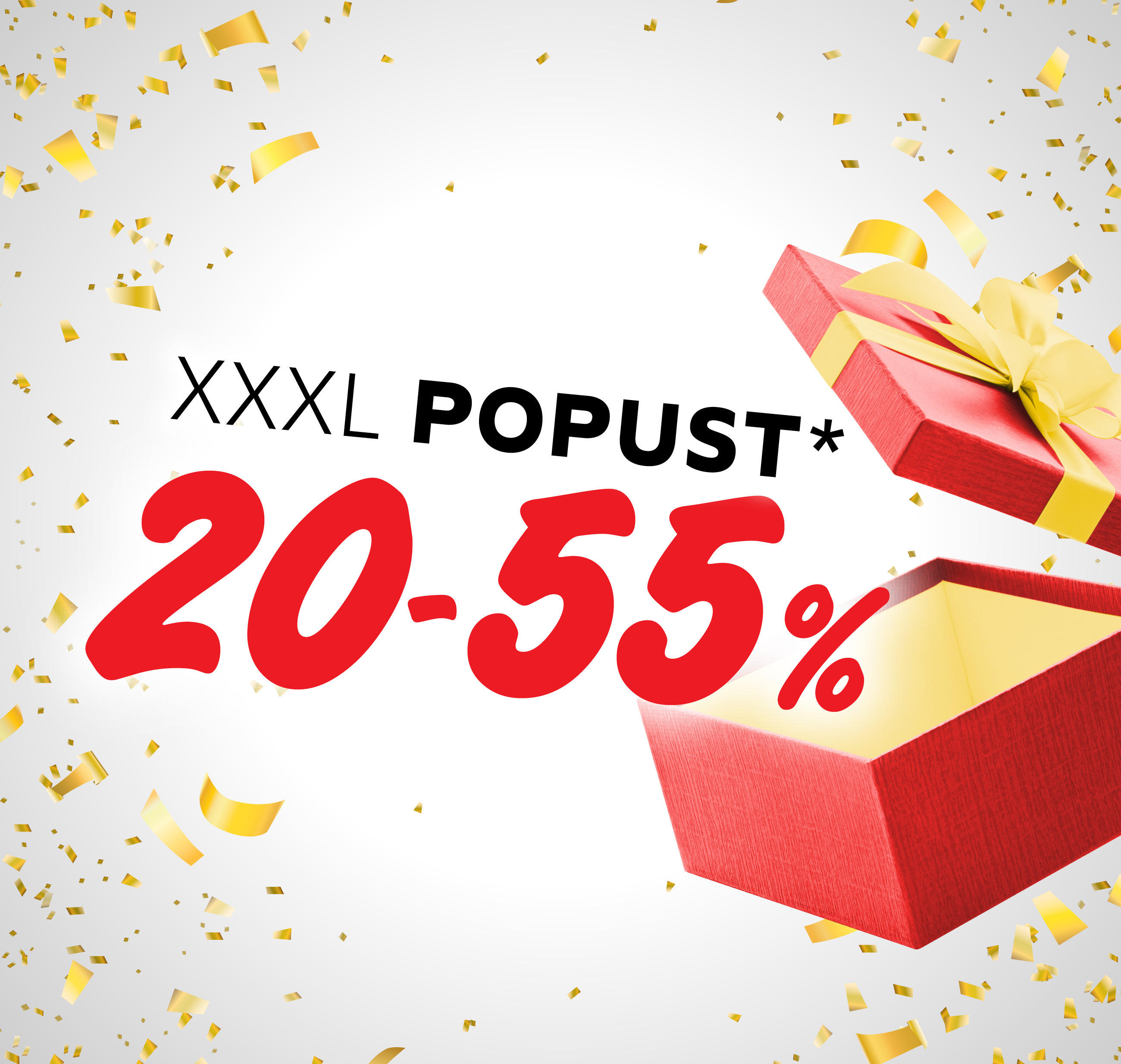 XXXL POPUST 20-55%