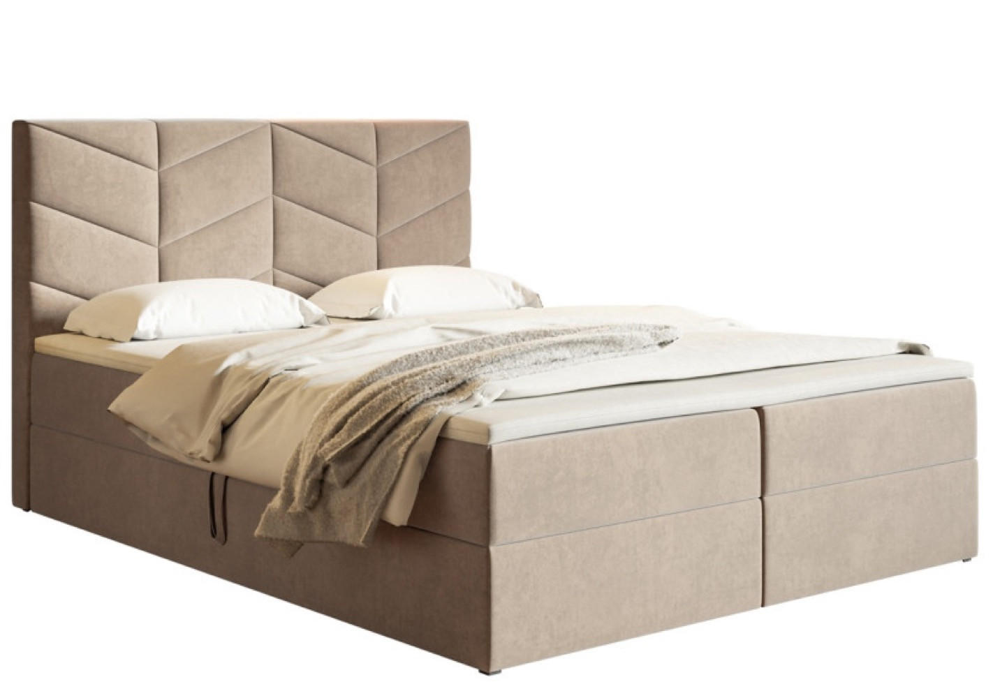Sepro Meble Bett Beige 160x200 cm