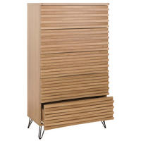 KOMMODE Braun - Braun, Holzwerkstoff (80/145/44cm) - MCW