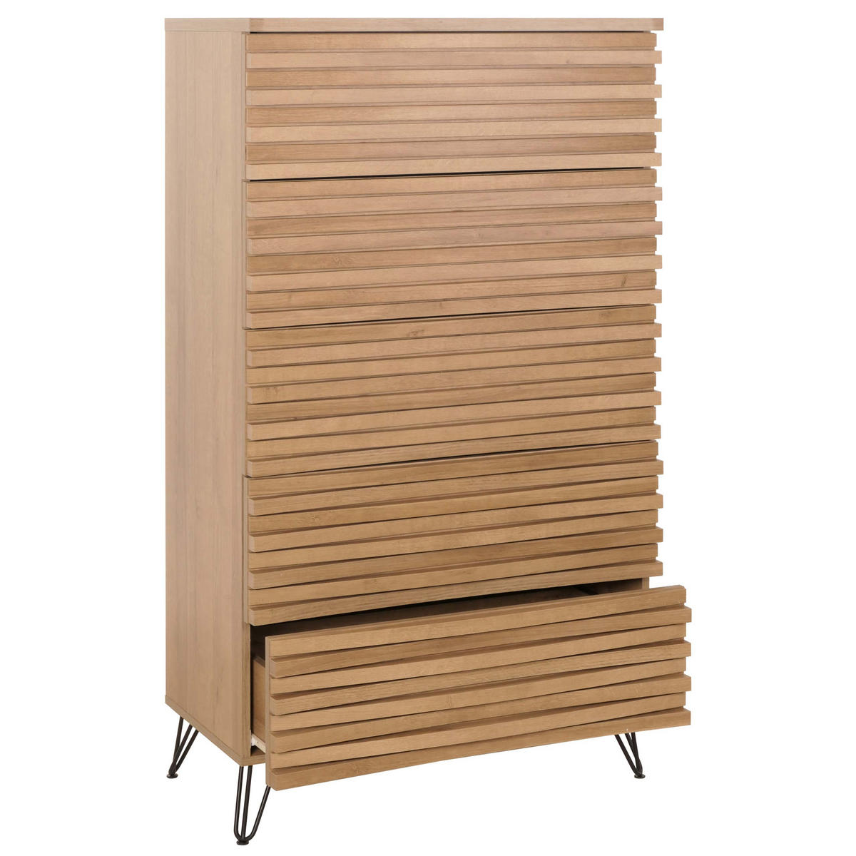 KOMMODE Braun - Braun, Holzwerkstoff (80/145/44cm) - MCW