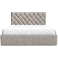 POLSTERBETT Aurevia Beige Samtbezug 160x200 cm - Beige, Textil (160/200cm) - Selsey