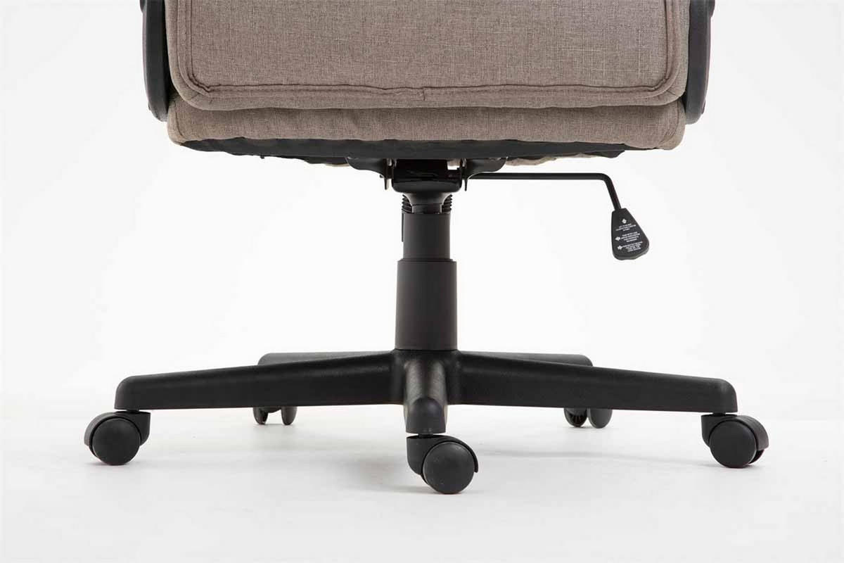 BÜROSTUHL Sportino XL, Stoff Taupe - Taupe, Kunststoff/Textil (66/116/70cm) - TPFLiving