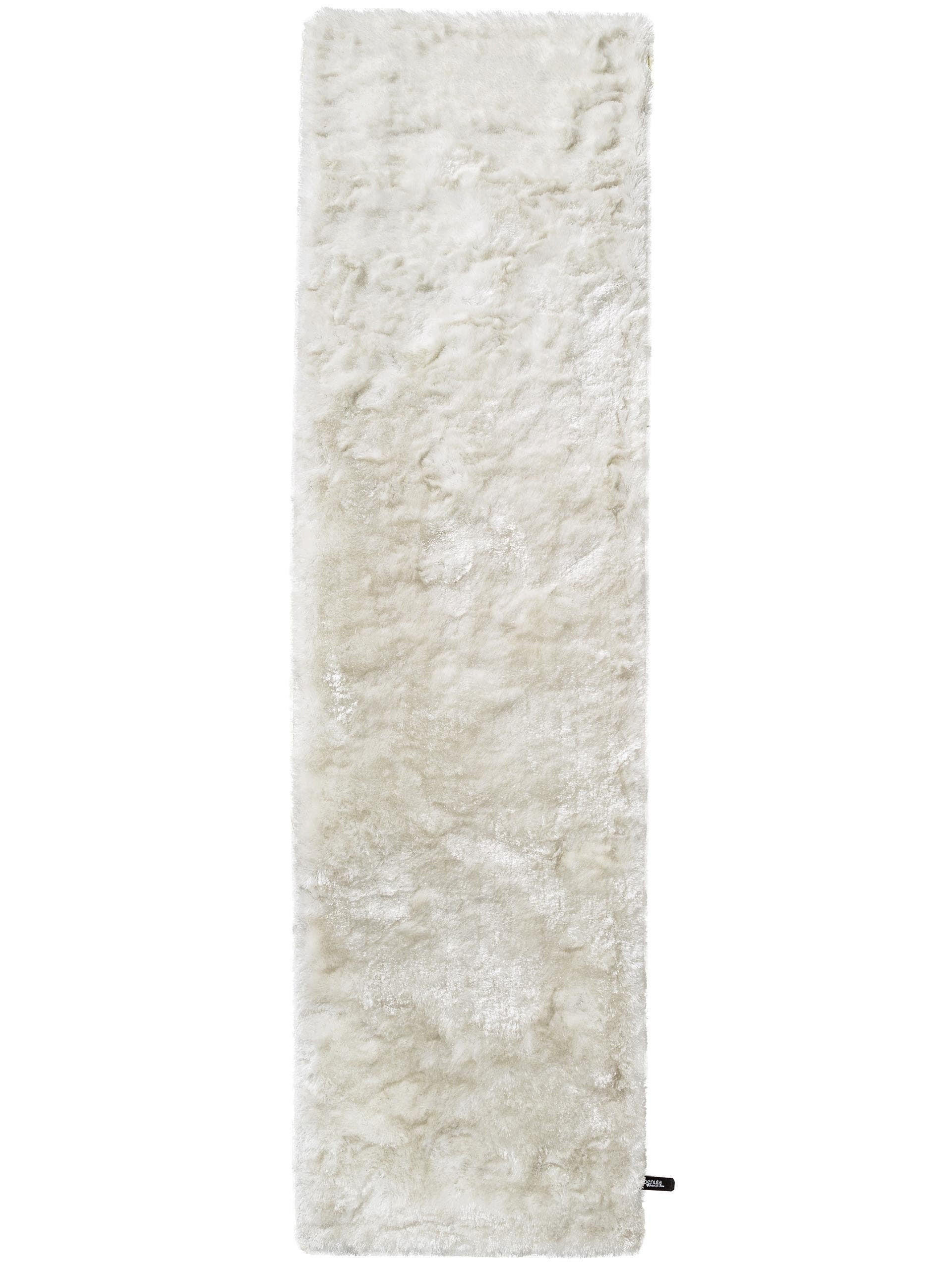 HOCHFLORTEPPICH Whisper Weiß 80x300 cm - Weiß, Textil (80/300cm) - benuta Nest