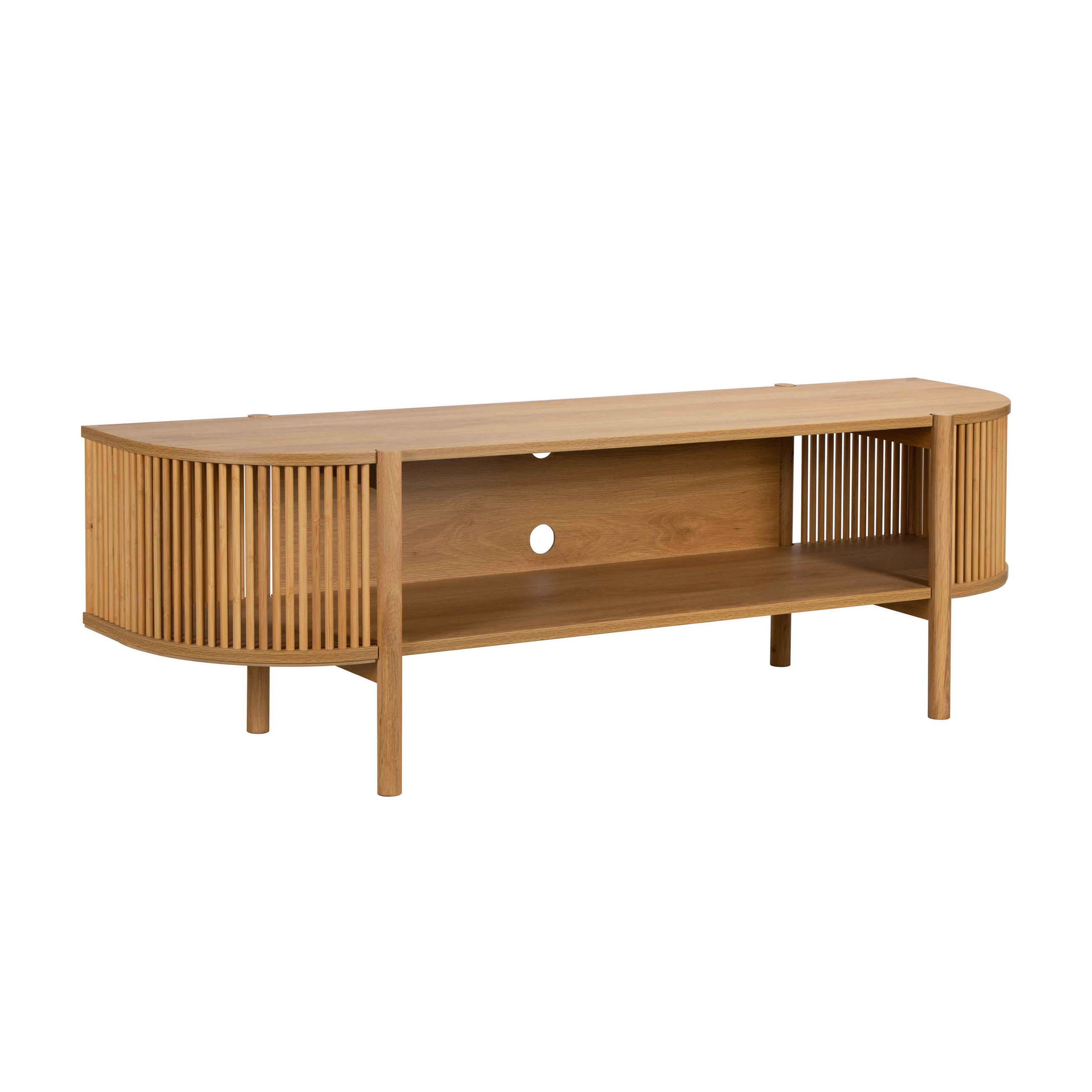 Oviala Tv-Schrank Beige 160x50x40 cm