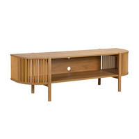 TV-SCHRANK 160 cm, helles Holz - Beige, Holz/Holzwerkstoff (160/50/40cm) - Oviala