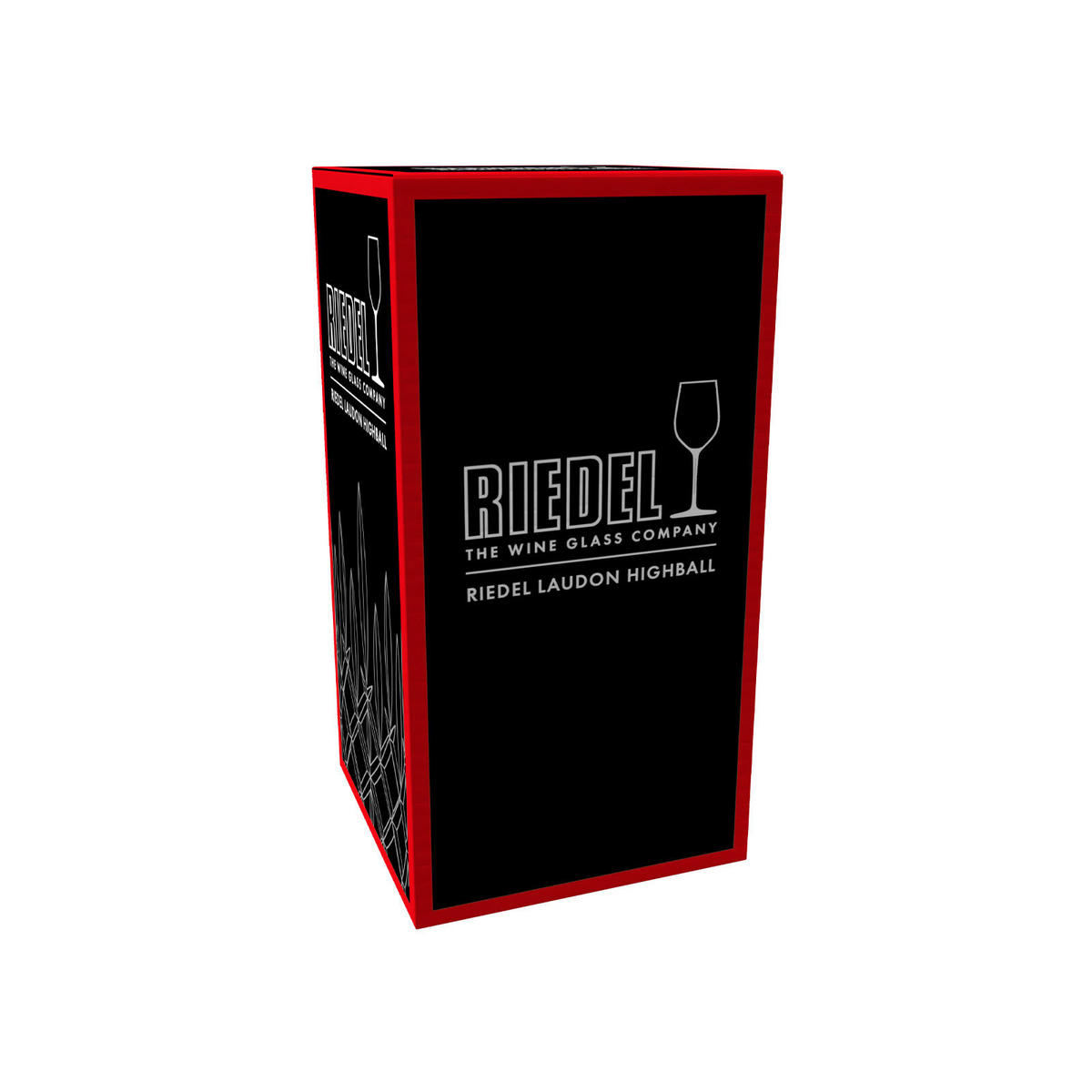 HIGHBALL LONGDRINKGLAS Laudon Rot 395 ml - Rot, Glas (0.395L) - Riedel