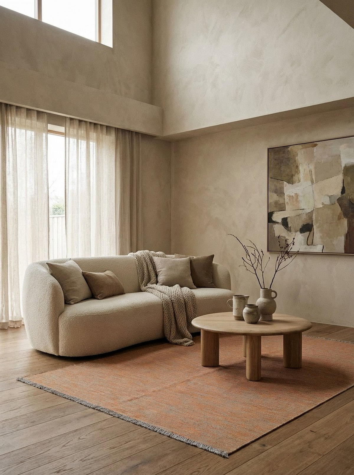 HANDWEBTEPPICH Kelim Gashgai Orange 202/146 cm Schurwolle - Orange, Textil (146/202cm) - Looma