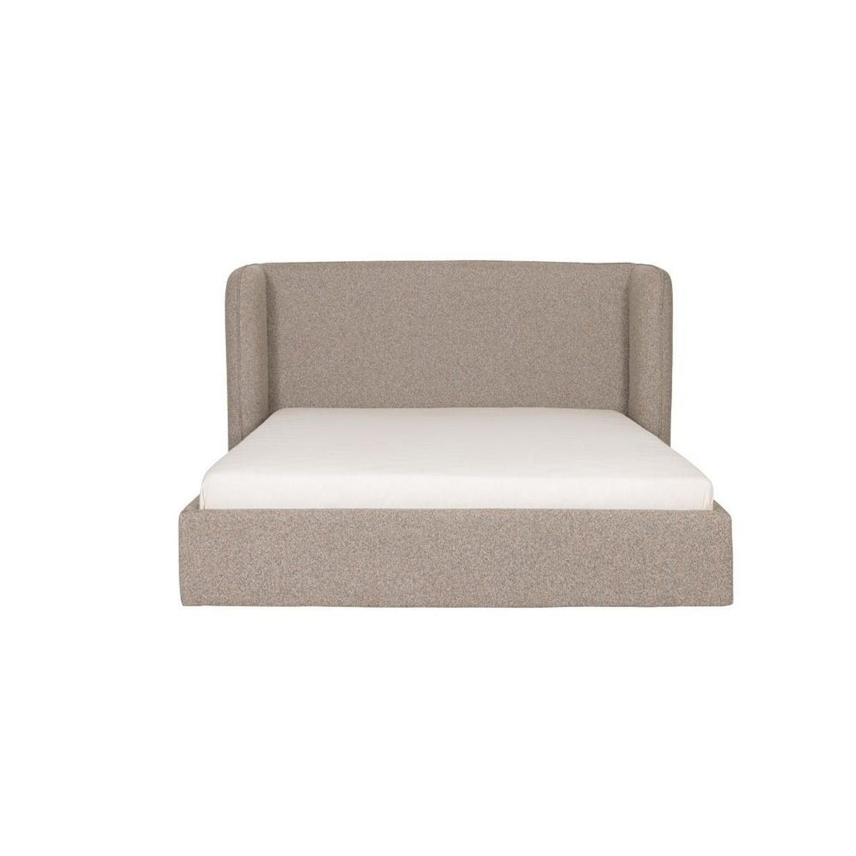 POLSTERBETT Stella mit Bettkasten, ohne Matratze, 180x200 cm, Cappuccino - Schwarz/Cappuccino, Textil (180/200cm) - AN-Moebel 4u