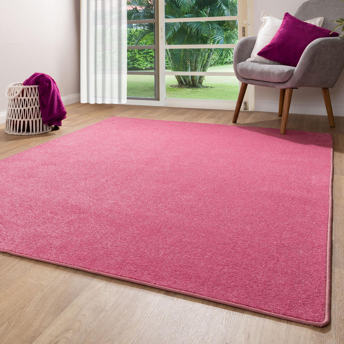 TEPPICH Ibiza 160/230 cm - Pink, Textil (160/230cm) - Steffensmeier