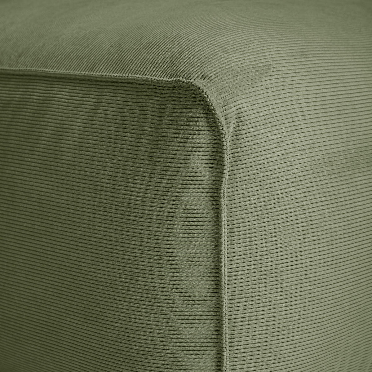 WOHNLANDSCHAFT mit Longchair - Dunkelgrün/Schwarz, Kunststoff/Textil (325/71/235cm) - home24