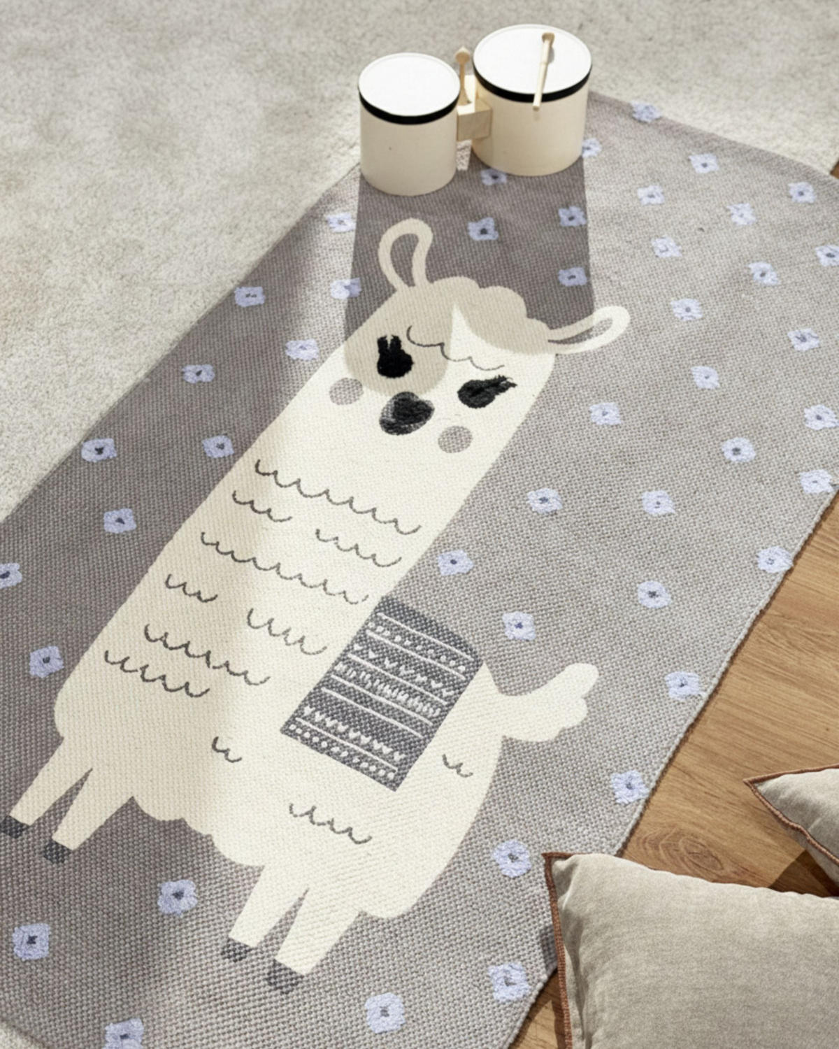 KURZFLOR-KINDERTEPPICH Lubuk 150/80 cm - Braun, Textil (80/150cm) - Beliani