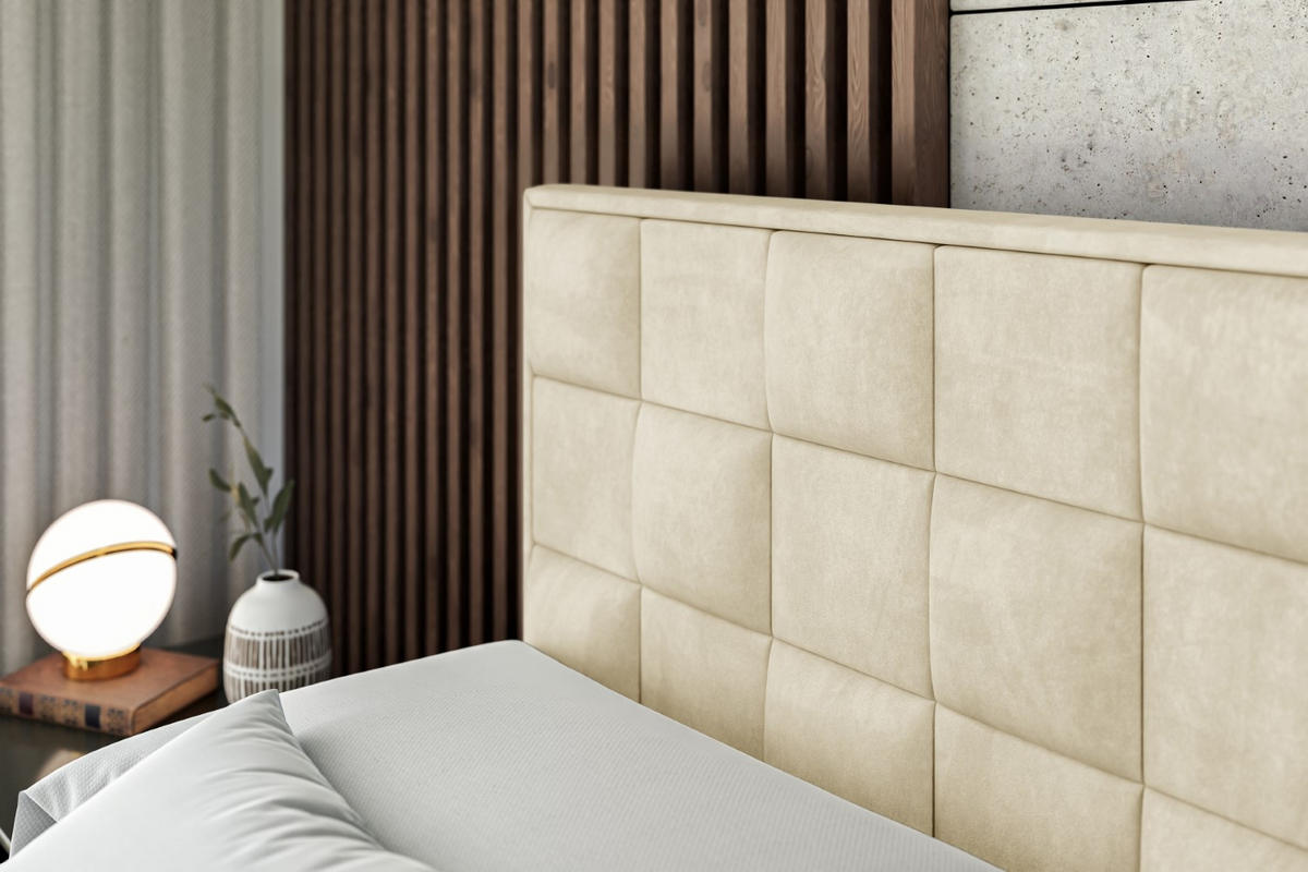 BOXBETT ZAFIRA - 200x200 - H4 - Beige - Beige, Holzwerkstoff (200/200cm) - ALTDECOR
