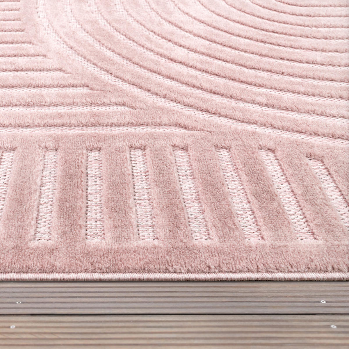 OUTDOORTEPPICH 80/150 cm Livorno 674 - Pink, Textil (80/150cm) - Paco Home