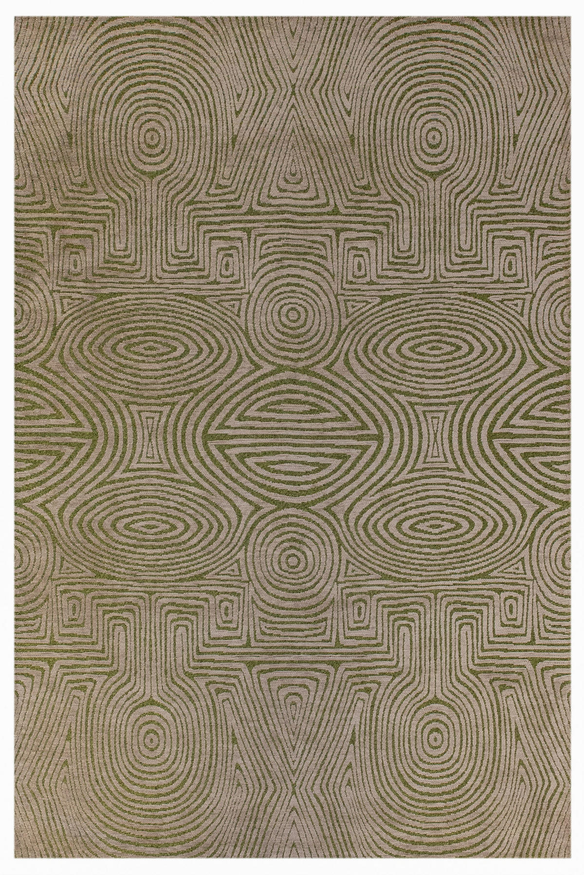 TEPPICH modern In-/Outdoor Flachgewebe HABANERO Grün 240x340 cm - Grün, Textil (240/340cm) - Novatrend