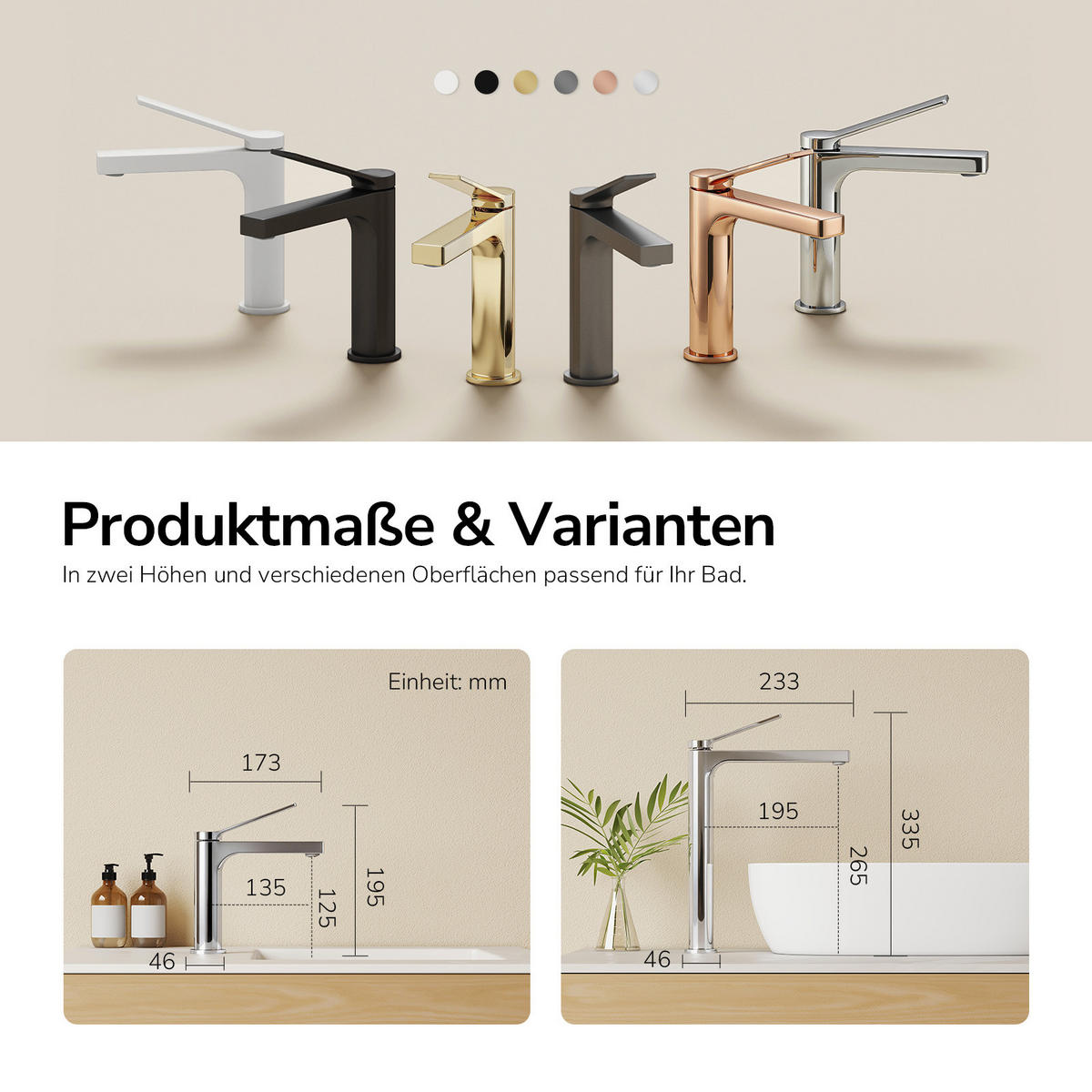 TVÄTTSTÄLLSBLANDARE Krom, 19,5/17,3/4,6 cm - Kromfärg, Metall (17.3/19.3/4.6cm) - EMKE