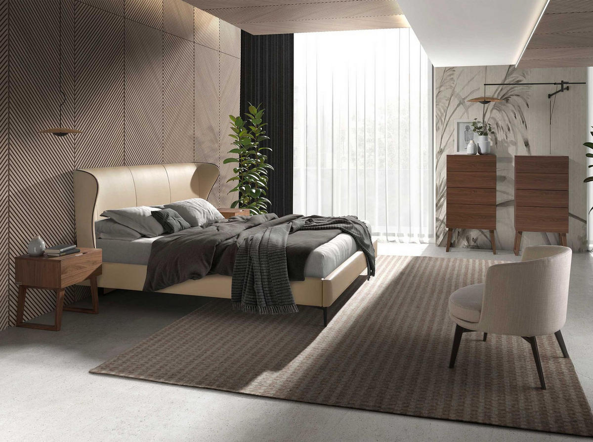 NACHTTISCH Nussbaum - Walnussfarben/Multicolor, Holz/Holzwerkstoff (45/50/40cm) - ANGEL CERDA