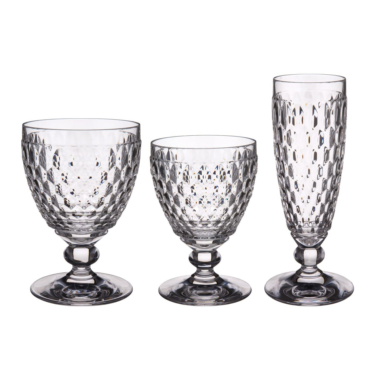 WEIN- & SEKTGLÄSER Boston Coloured Klar 12er Set - Transparent, Glas - Villeroy & Boch