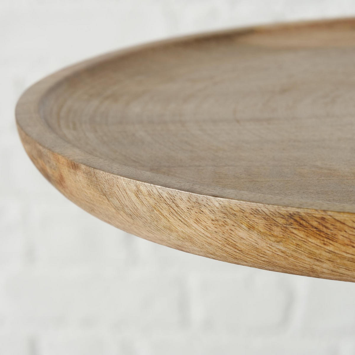 ETAGERE Mangoholz Kabir - Braun, Holz (35/35cm) - Boltze Home
