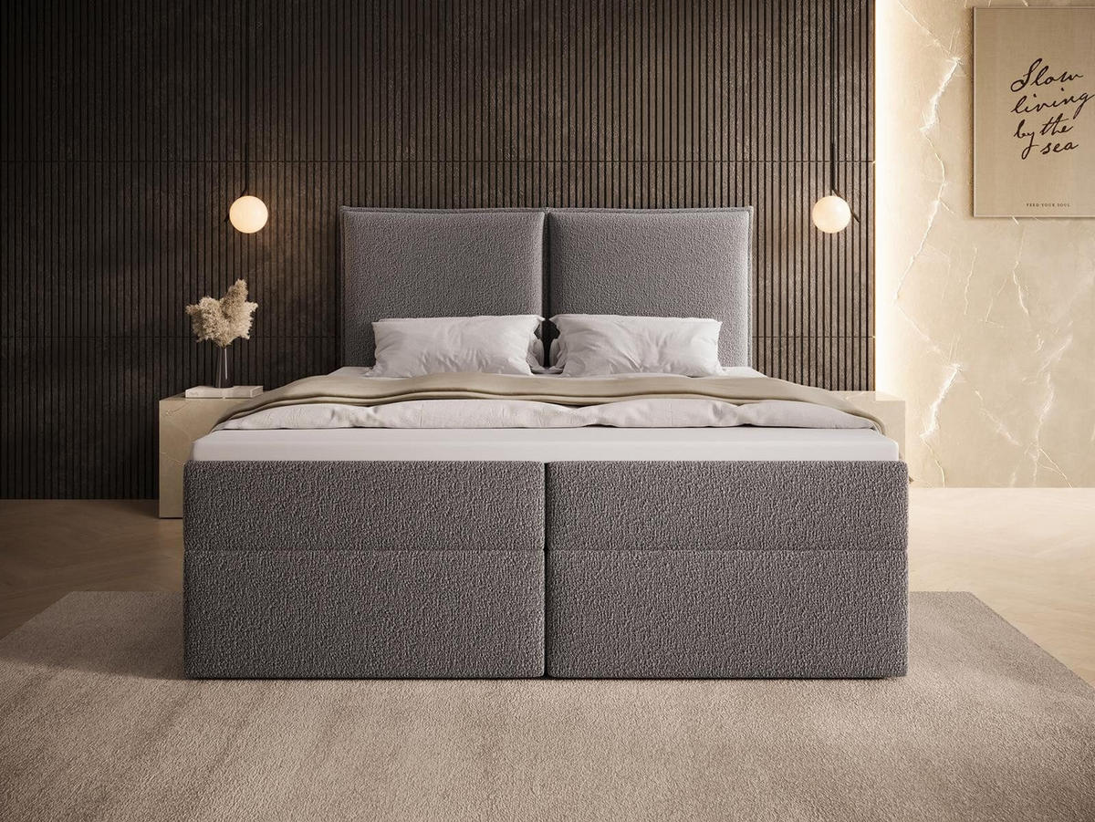BOXBETT Olivgrün 200x200 PILLOW - Olivgrün, Holzwerkstoff (200/200cm) - Compleo24
