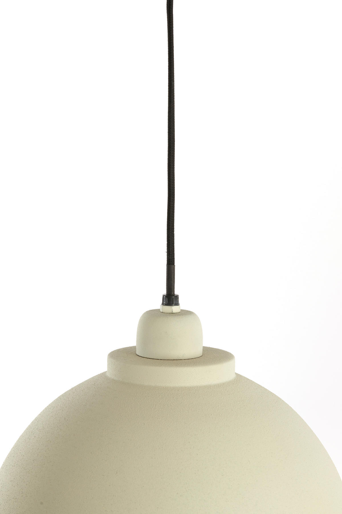 HÄNGELAMPE Kylie Weiß Ø30/26 cm - Weiß, Metall (30/30/26cm) - Light & Living