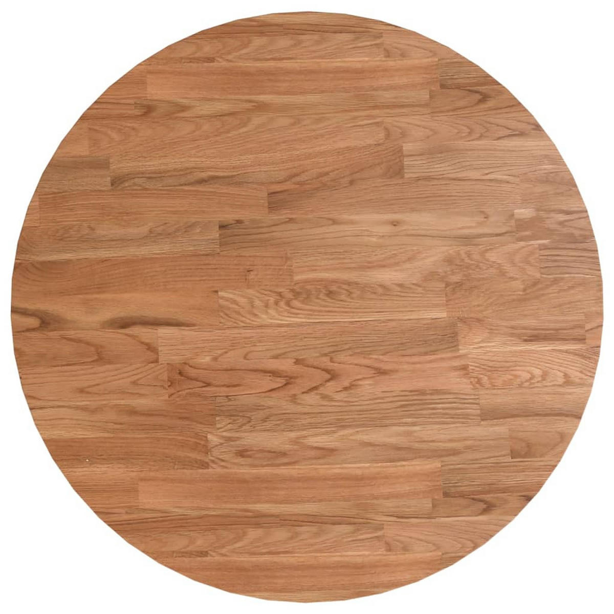 TISCHPLATTE Runde Hellbraun Ø40/1,5 Cm Behandeltes Eichenholz - Hellbraun, Holz (40/40/1.5cm) - vidaXL