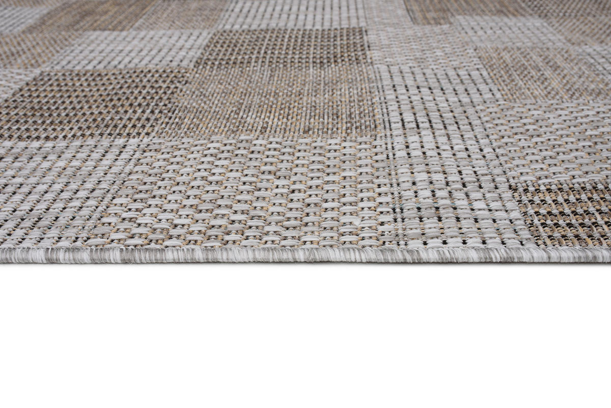 TEPPICH MELISSA Grau 160/230 cm - Grau, Kunststoff (160/230cm) - Tapiso