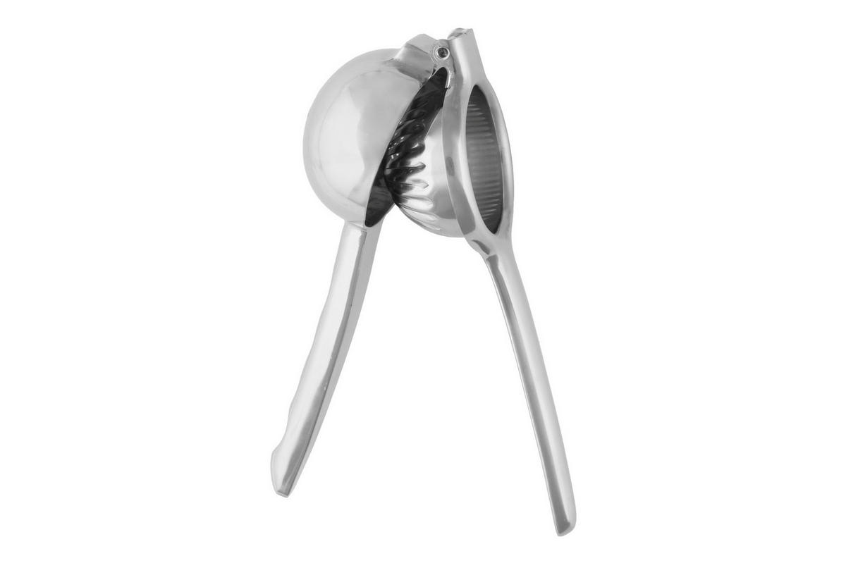 ZITRUSPRESSE Presse - Silberfarben, Metall (8/22/5cm)