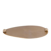 SCHALE Sethuli Gold 56/31/5cm - Goldfarben, Metall (5cm) - PTMD Collection