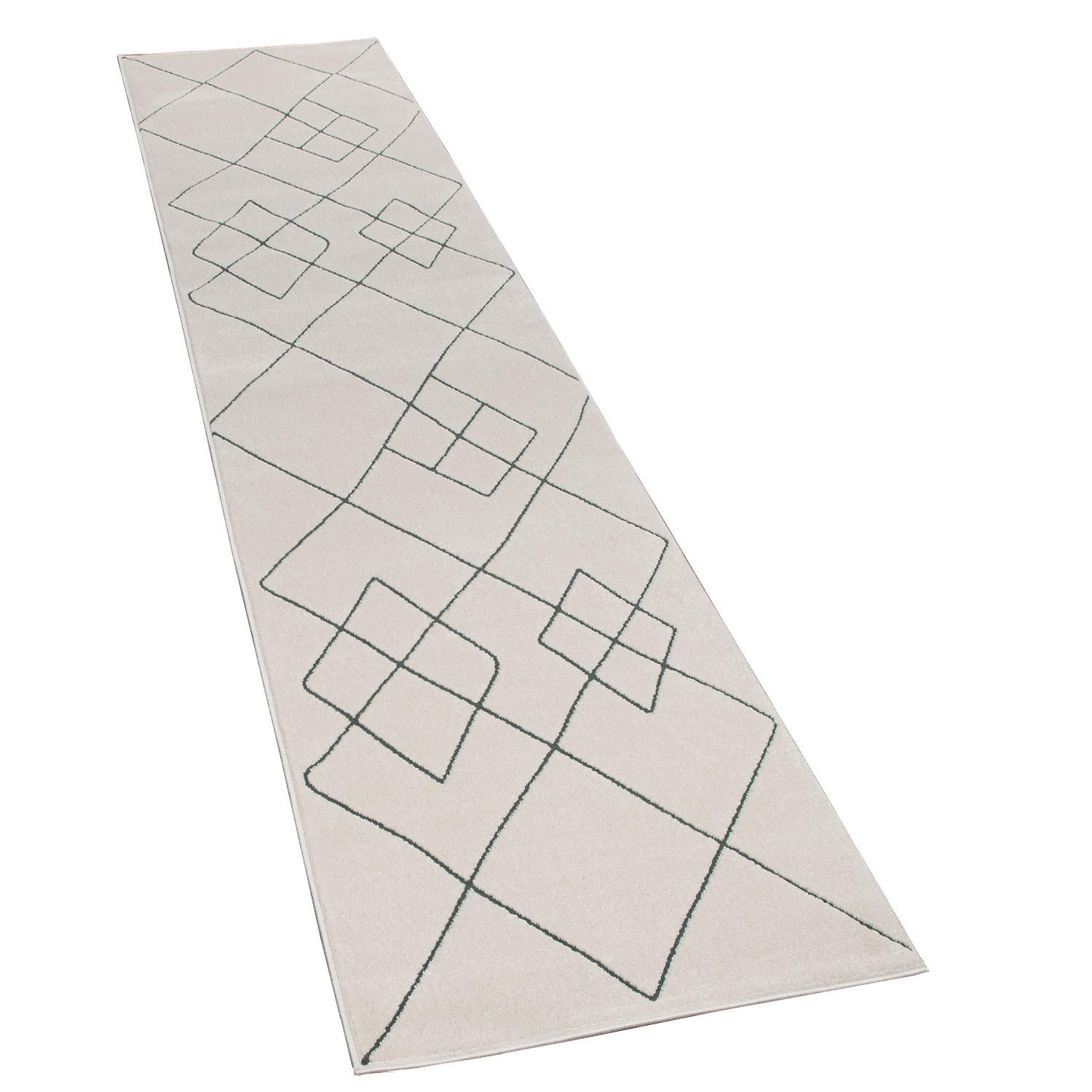 KURZFLORTEPPICH 200/200 cm Haral 785 - Weiß, Textil (200/200cm) - Paco Home