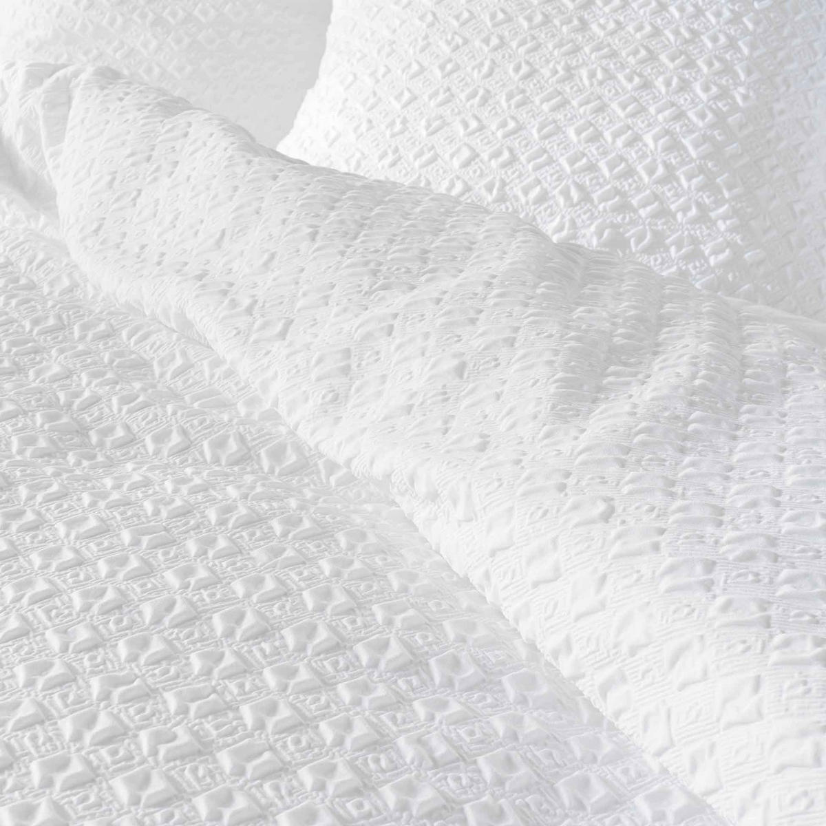 BETTWÄSCHE Litea 240/220 cm - Weiß, Textil (220/240cm) - Douceur d´intérieur