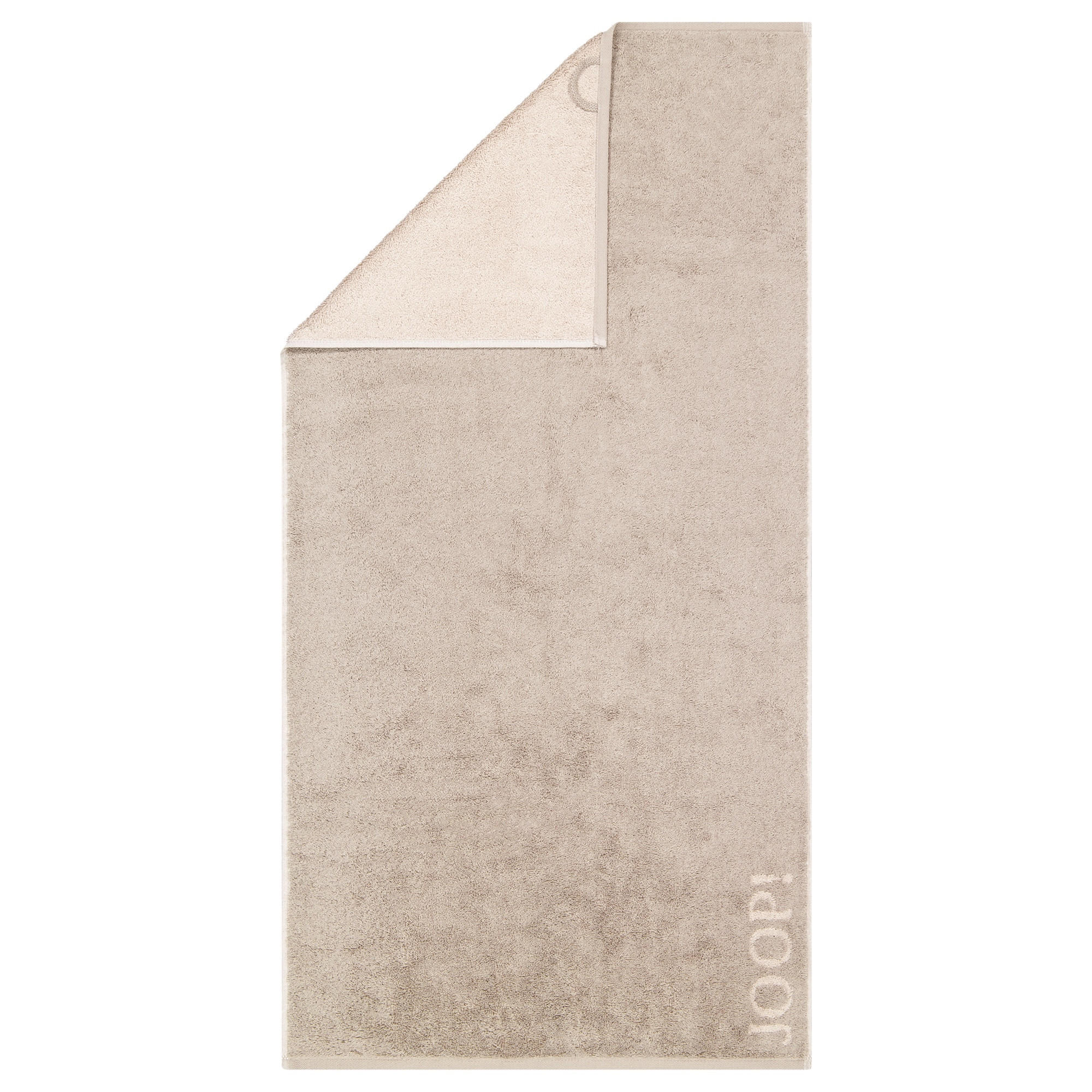 HANDTUCH CONTOUR DOUBLEFACE 1716 TAUPE - 73 - Braun, Textil (50/100cm) - Joop!