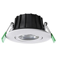 BADEZIMMER WANDLEUCHTE - Weiß, Metall (4.8/4.8cm) - click-licht