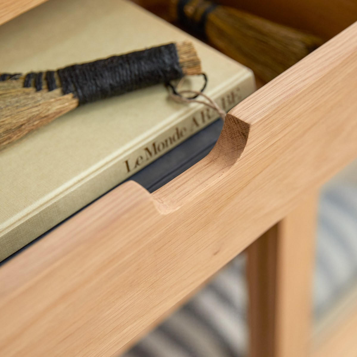 BÜCHERREGAL Adel Natur aus Eiche - Naturfarben, Holz (110/180/45cm) - Tikamoon