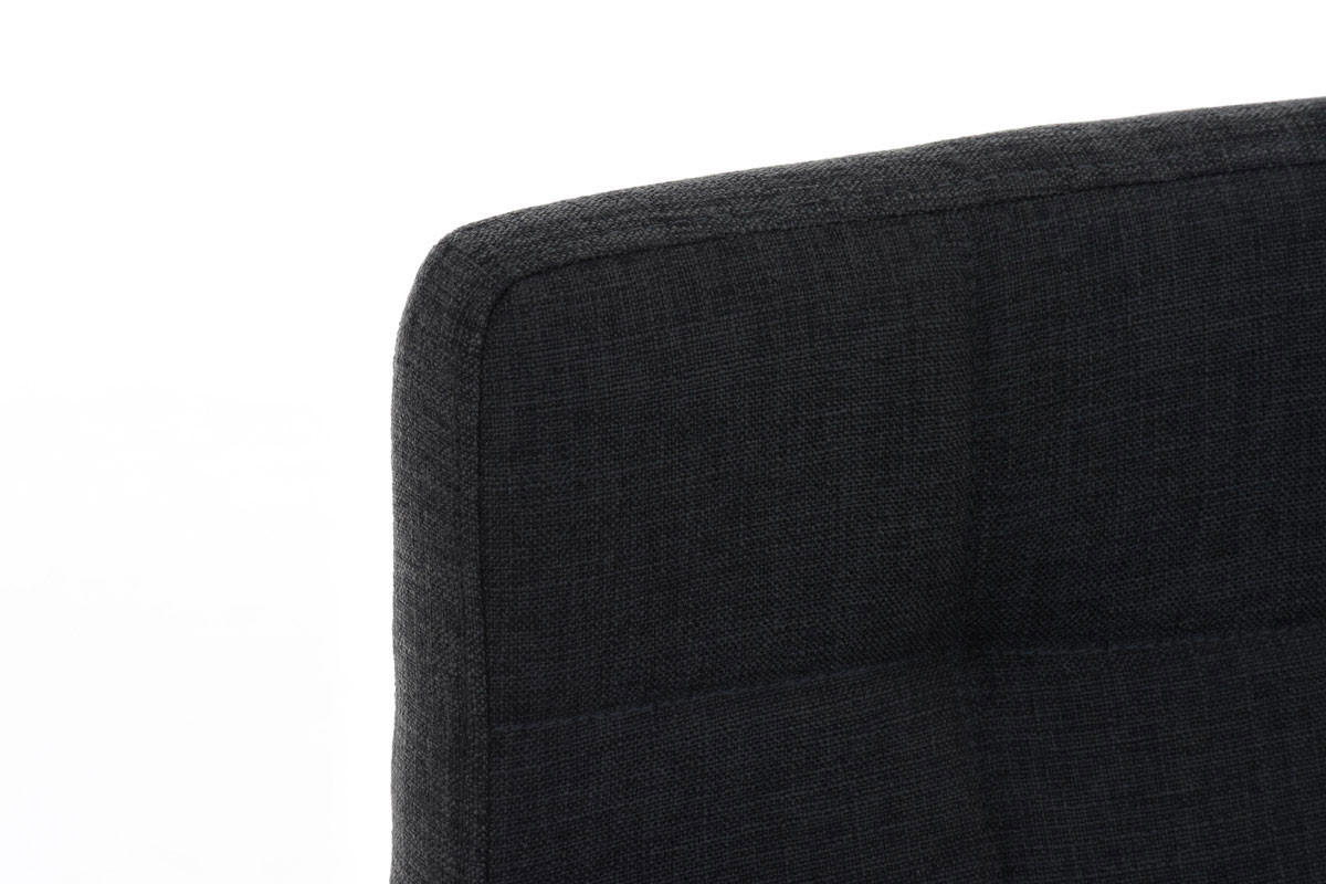 BARHOCKER Gitor Stoff Dunkelgrau - Dunkelgrau, Textil (42/94/49cm) - DELUKE