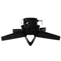 CHRISTBAUMSTÄNDER Metall Star - Schwarz, Metall (47/14.5cm)